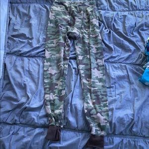 Boys camo long johns